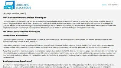 Utilitaire-electrique.com